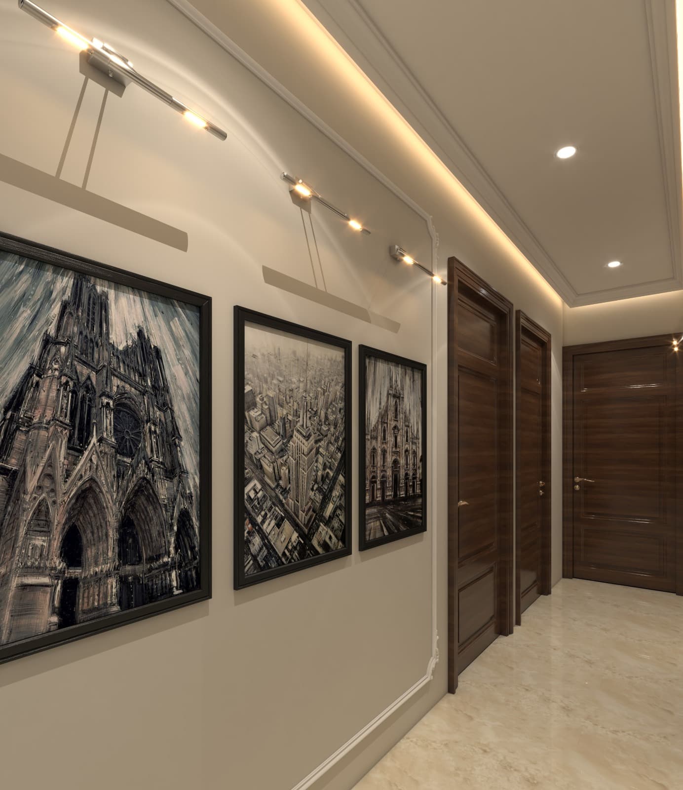 Modern living room interior