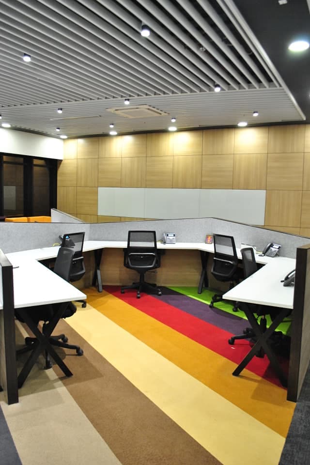 Interior design workspace